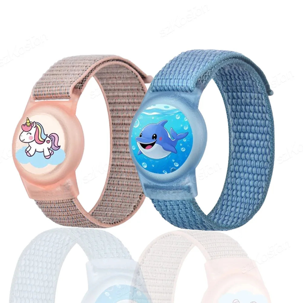 For AirTag Kids Wristband Protective Case for Air Tag GPS tracker