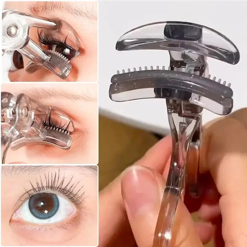 Dual-Type Eyelash Curler with Combo
