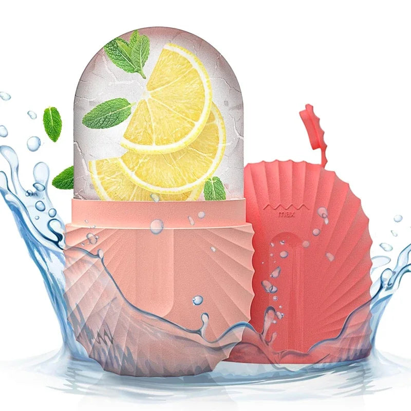 Ice Face Roller Ice Cube Beauty Massage Silicone Ice Mold For Eye
