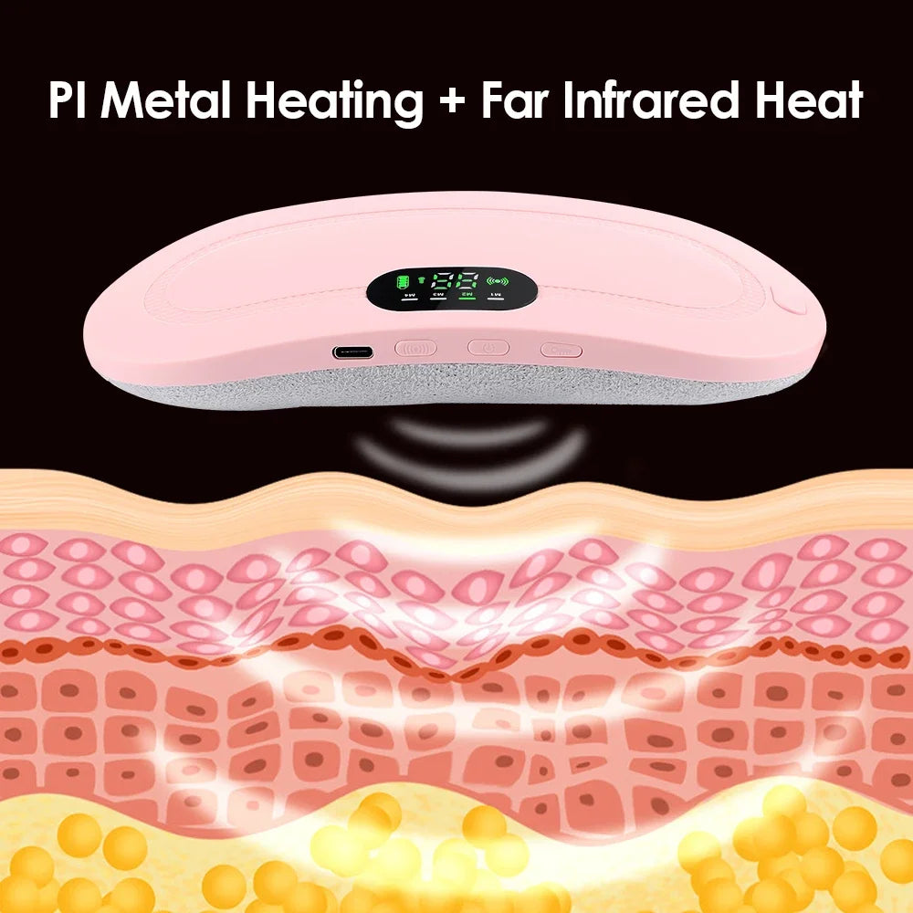 Period Cramp Relief Heating Belt | 3 Heat Modes & Fast Heating