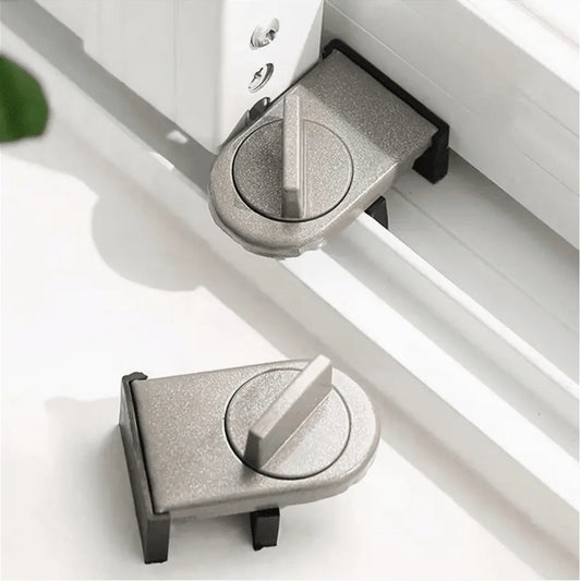 No-Drill Sliding Door Lock, Child Safety ,