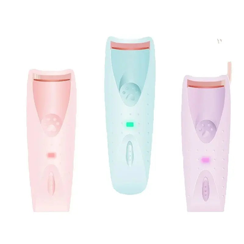 new women makeup electric heated eyelash