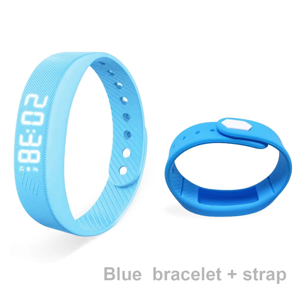 Smart Bracelet LED Digital Waterproof Smart Clock Smartband Alarm Reminder