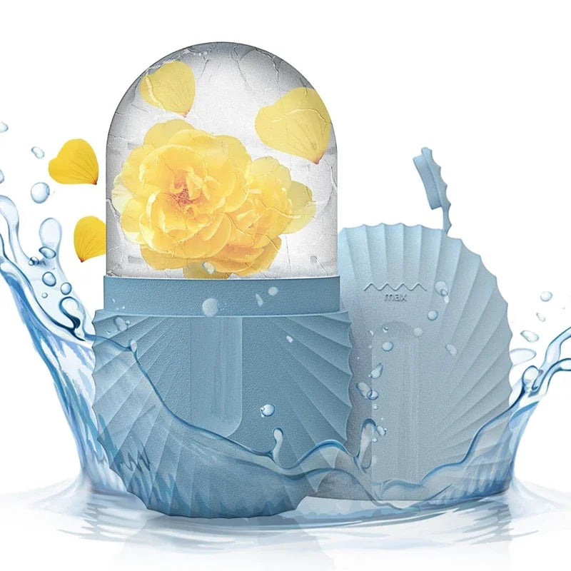 Ice Face Roller Ice Cube Beauty Massage Silicone Ice Mold For Eye