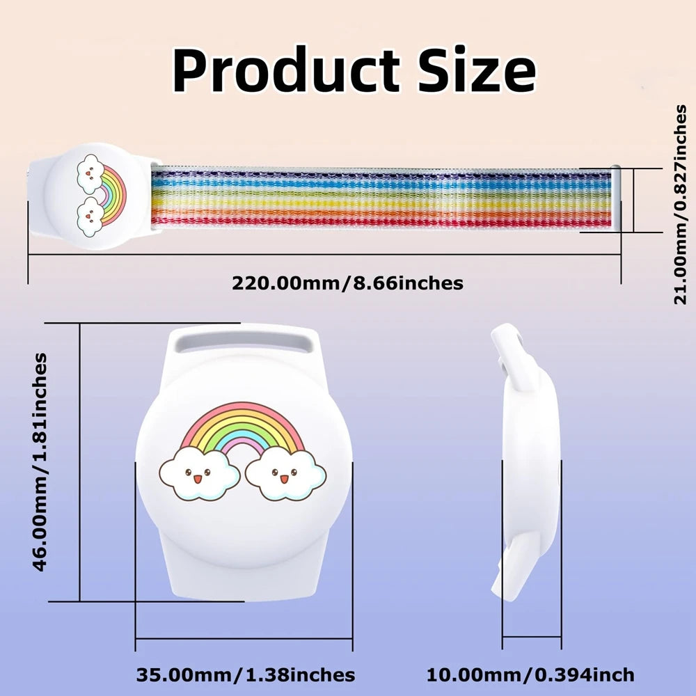 For AirTag Kids Wristband Protective Case for Air Tag GPS  tracker