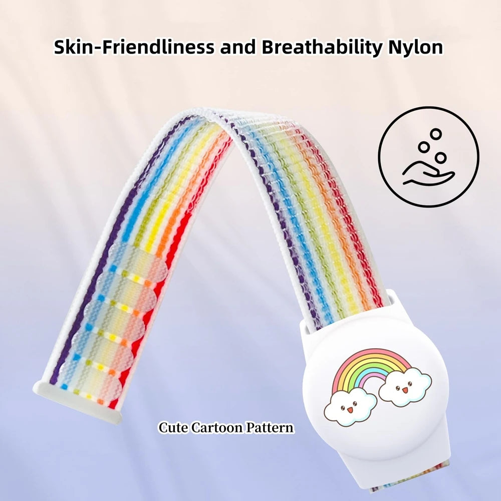 For AirTag Kids Wristband Protective Case for Air Tag GPS  tracker
