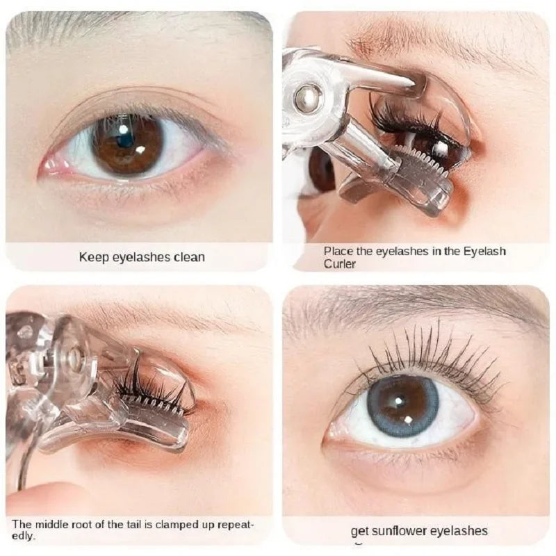 Dual-Type Eyelash Curler with Combo