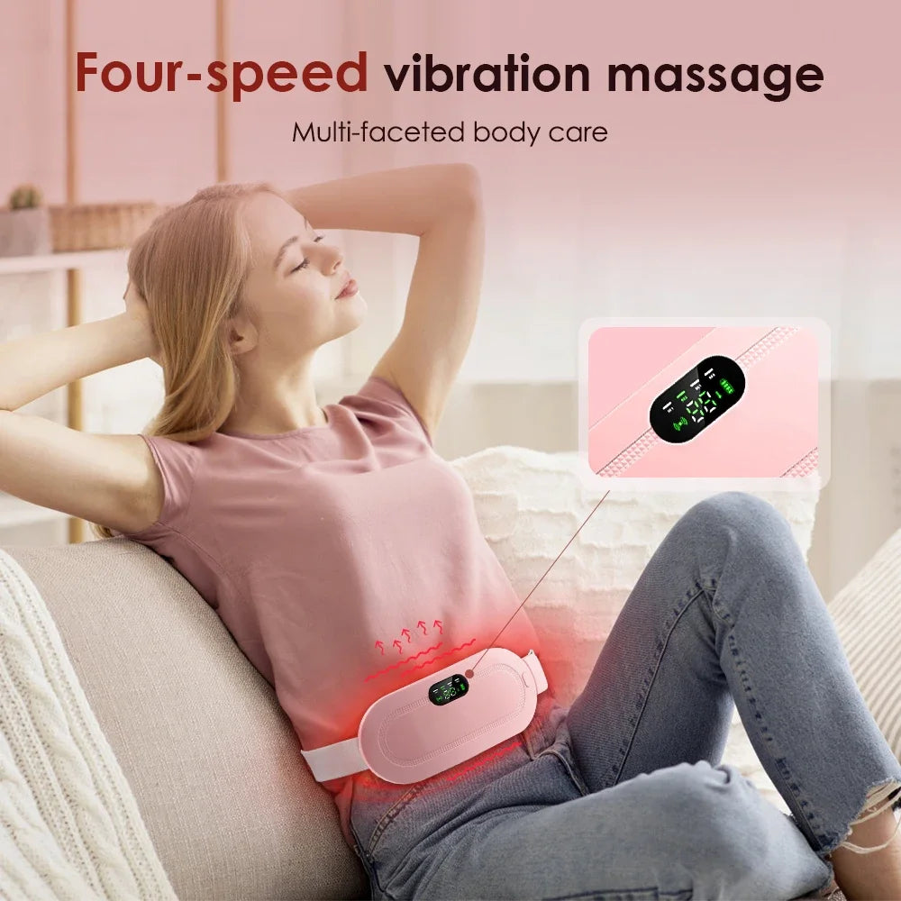 Period Cramp Relief Heating Belt | 3 Heat Modes & Fast Heating