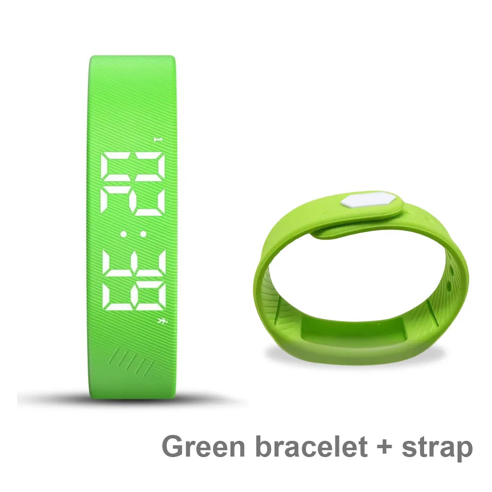 Smart Bracelet LED Digital Waterproof Smart Clock Smartband Alarm Reminder