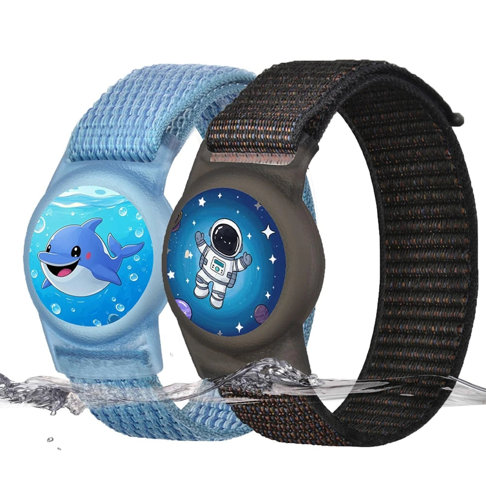 For AirTag Kids Wristband Protective Case for Air Tag GPS  tracker