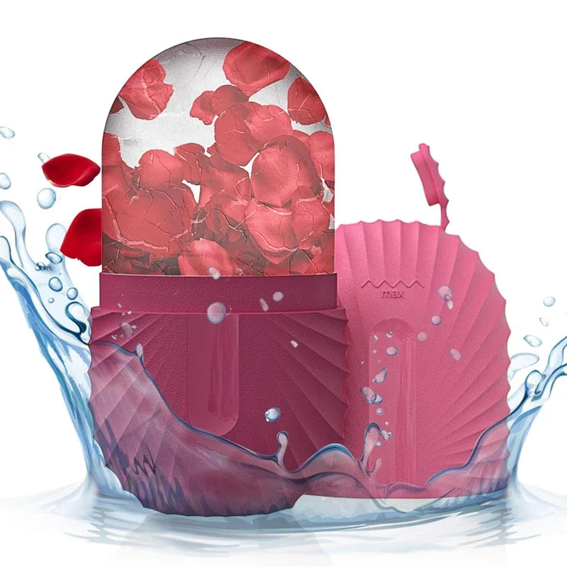 Ice Face Roller Ice Cube Beauty Massage Silicone Ice Mold For Eye