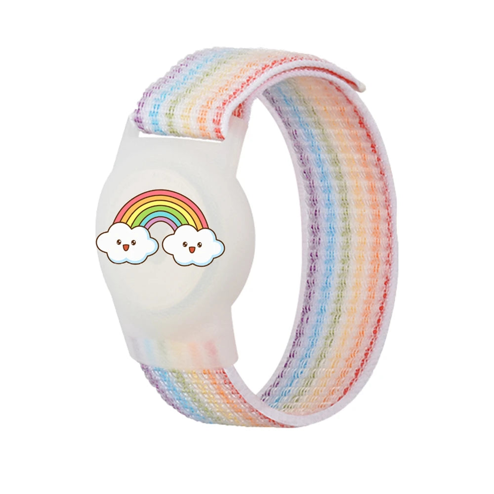 For AirTag Kids Wristband Protective Case for Air Tag GPS  tracker