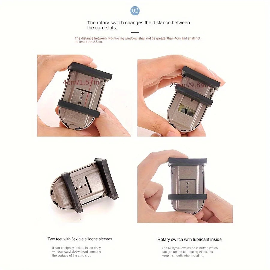 No-Drill Sliding Door Lock, Child Safety ,